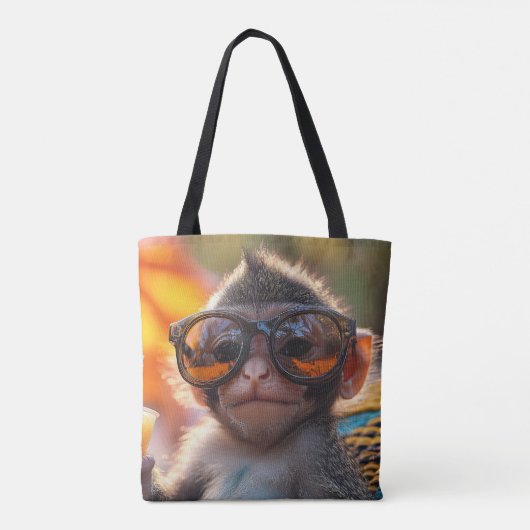 Happy Monkey トートバッグ (裏面)