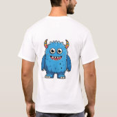 Happy Monster Tシャツ (裏面)