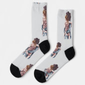 Happy Mother Day  ソックス (左)