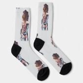 Happy Mother Day  ソックス (右)