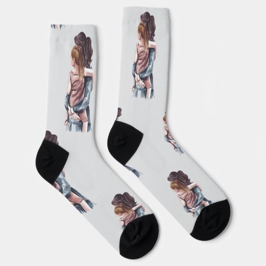 Happy Mother Day  ソックス (右)