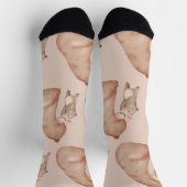 Happy Mother Day  ソックス (上部)