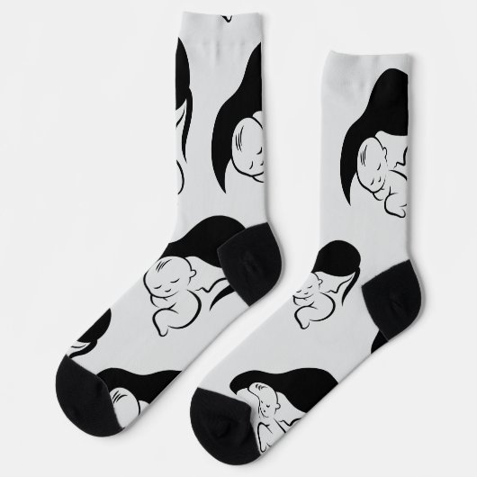 Happy Mother Day  ソックス (左)