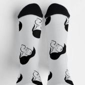 Happy Mother Day  ソックス (上部)