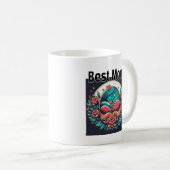 Happy Mother Day, Feliz día de la Madre, Madres,Tw コーヒーマグカップ (正面右)