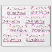 Happy Mother day multi Colour Design ラッピングペーパー (フラット)