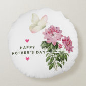 HAPPY MOTHER DAY SPECIAL GIFT ラウンドクッション (裏面)