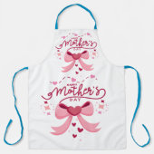 HAPPY MOTHER DAY TRENDY DESIGN  エプロン (正面)