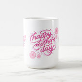 HAPPY MOTHER DAY TRENDY DESIGN コーヒーマグカップ (中央)