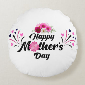 Happy Mother day unique modern design for gift ラウンドクッション