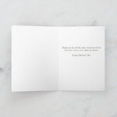 Happy Mother’s Day – Bunny Tucked In カード (内部)