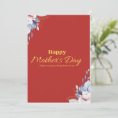 “Happy Mother’s Day Card for Mom | Cute & Elegant  (スタンド正面)