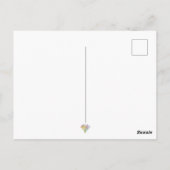 Happy Mother’s Day Card for Mom Wildflowers ポストカード (裏面)