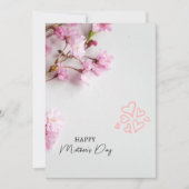 Happy Mother’s Day Card, Simple Mother's Day Card シーズンカード (正面)