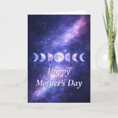 Happy Mother’s Day Celestial Moon Phases Card カード (正面)