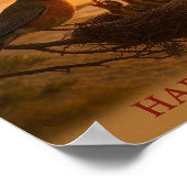 Happy Mother’s Day Coastal Poster Sunset Artwork ポスター (角)