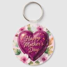 Happy Mother’s Day Purple Heart Bloom