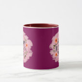Happy Mother’s Day – Soft Floral Typography マグカップ (中央)