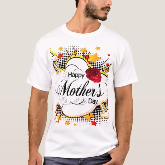 Happy Mothersの日 Tシャツ (正面)
