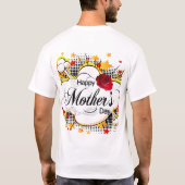 Happy Mothersの日 Tシャツ (裏面)