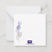 Happy Mothersデイノートカード ノートカード (裏面)