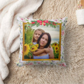 Happy Mother's Dayの写エレガント真 クッション (ブランケット)