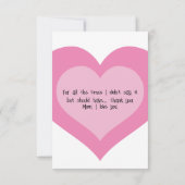 Happy Mothers Dayの写真 カード (裏面)