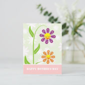 Happy Mother's Dayはがき ポストカード (スタンド正面)