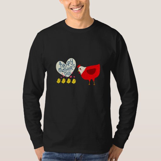 Happy Mother's Dayウィメンズ Tシャツ (正面)