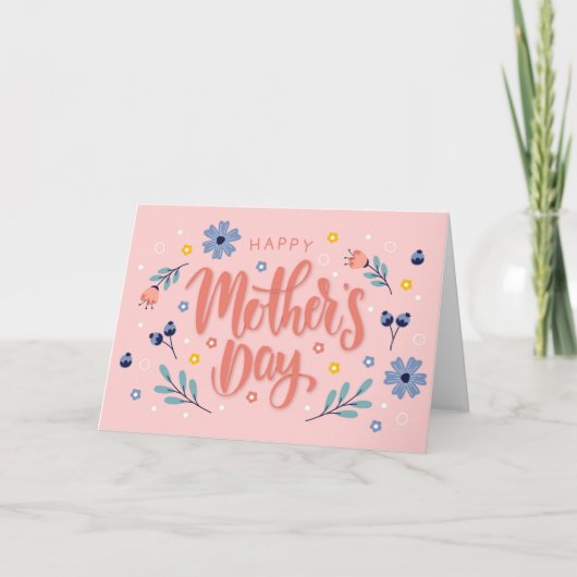 Happy Mothers Dayカード カード (正面)