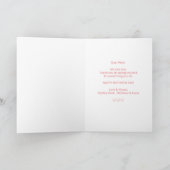 Happy Mother's Dayファミリーフォトコラージュ カード (内部)