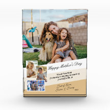 Happy Mothers Dayフォトコラージュモダンディスプレイ