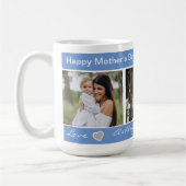 Happy Mother's Dayフォトコーヒーマグ コーヒーマグカップ (左)