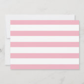 Happy Mother's Dayフローラピンクモダン写真 カード (裏面)