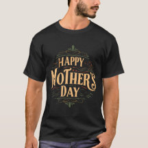 Happy Mother's DayフローラTシャツ – Muに最適