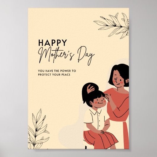 Happy Mother's Dayポスター ポスター (正面)