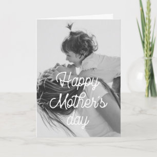 Happy Mother's dayレトロヴィンテージ写真 カード