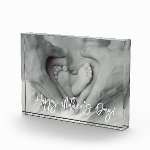 Happy Mother's Day写真パーソナライズされたギフト フォトブロック