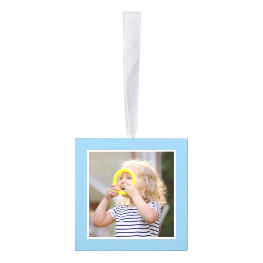 Happy Mother's Day写真数々のファミリーパーソナライズされた キューブオーナメント (右)