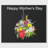 Happy Mother's Day花束 ラッピングペーパー (フラット)