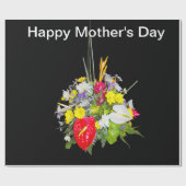 Happy Mother's Day花束 ラッピングペーパー (フラット)