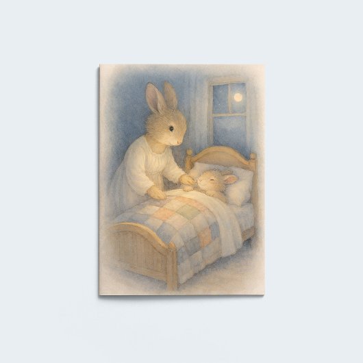 Happy Mother's Day ~ うさぎの寝かしつけ カード