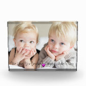 Happy Mother's Day、カスタムPhotoパーソナライズされた, フォトブロック (正面)