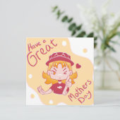 Happy Mothers day. カード (スタンド正面)