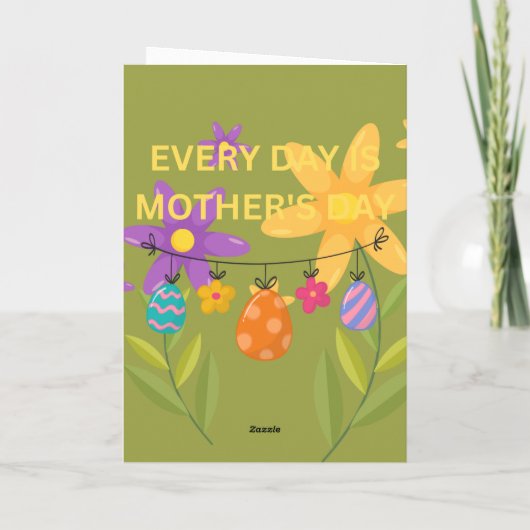 HAPPY MOTHER'S DAY カード (裏面)