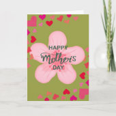 HAPPY MOTHER'S DAY カード (正面)