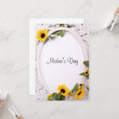 Happy Mother's Day カード (正面/裏面インサイチュ)