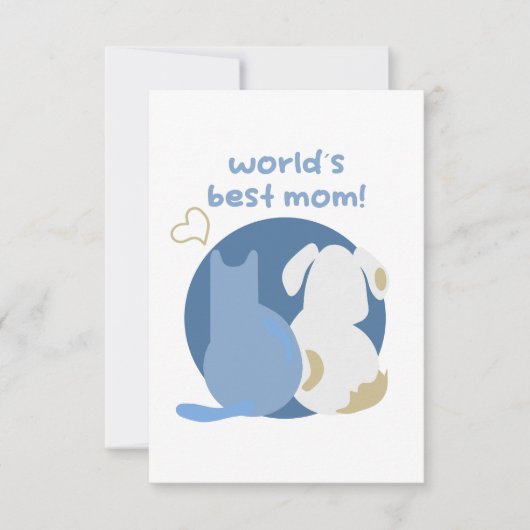 Happy mothers day! サンキューカード (正面)