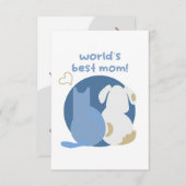 Happy mothers day! サンキューカード (正面/裏面)