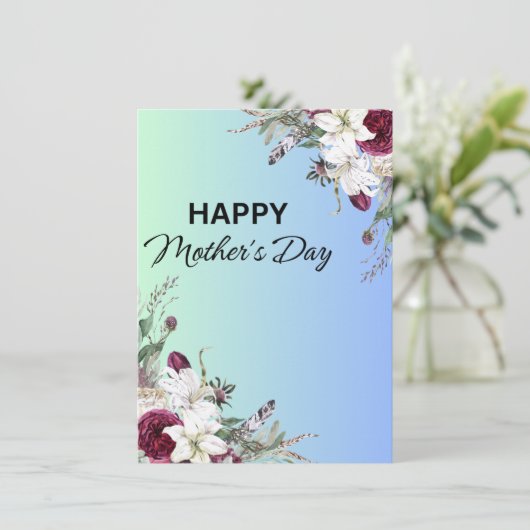 HAPPY Mother's Day シーズンカード (スタンド正面)